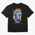 Lionel Messi Captain Argentina Oversized T-Shirt Celebrate Unforgettable Nights in the FIFA World Cup 2026 Group Stage Journey through Cristiano Ronaldo, Haaland and CR7 Highlights, Germany Pride, Game Day Rituals, Football Legends, Country Pride