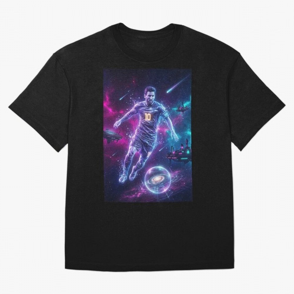 Lionel Messi The Eternal GOAT Of Another Galaxy - (Version 5) Classic T-Shirt Upgrade Match Day Hype around FIFA World Cup 2026 USA Canada Mexico, CR7, Brazil, Portugal and Argentina, Worldwide Fan Energy, Dramatic Goals, Stadium Lights and