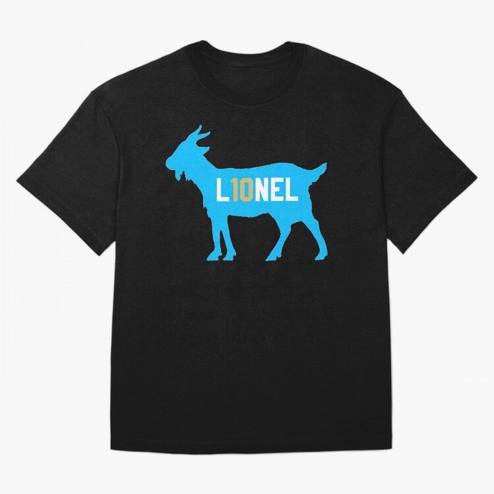 L10nel Goat - Lionel Messi Essential T-Shirt Cheer for FIFA World Cup 2026 for Fans of Neymar and Netherlands, Bringing Football Passion, Legendary Performances, Festival Vibes and Supporter Community; Great for Watch Parties, Sports Bars, Family
