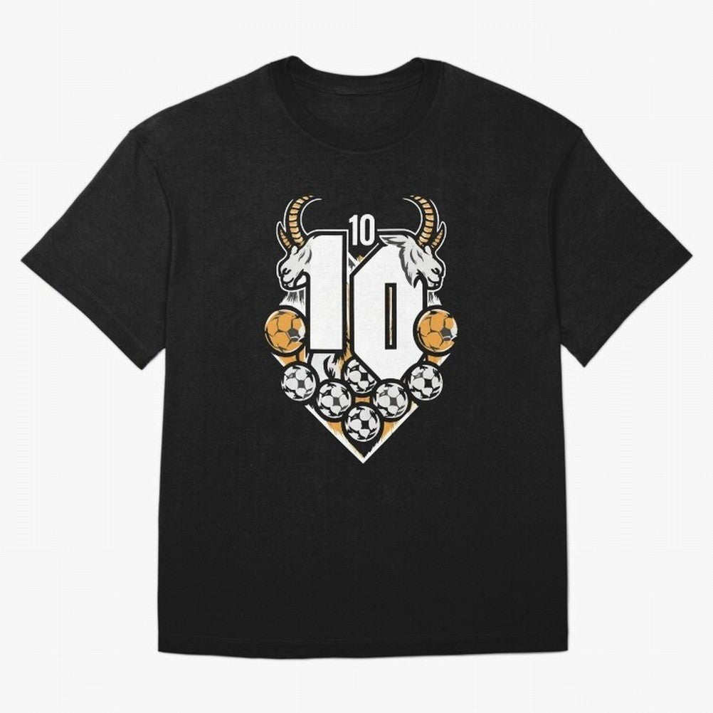 GOAT (Lionel Messi) design Boxy T-Shirt Feel International Energy from FIFA World Cup 2026 Spirit, Filled with Germany, Neymar, Fan Favorite Moments, National Team Passion, Big Match Drama and Soccer History; Perfect for Supporters Who Want Bold