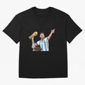 Lionel Messi Classic T-Shirt Relive Legendary Nights from FIFA World Cup 2026 Group Stage Inspired by Messi, Neymar and Mbappe, France and Portugal Energy, Match Day Excitement, Supporter Culture, Golden Goals and Global Football Passion; Ideal for