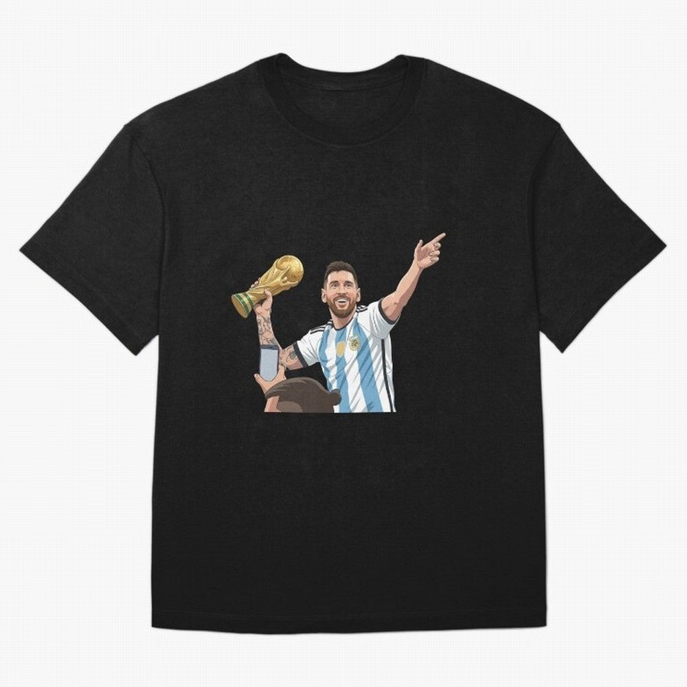 Lionel Messi Classic T-Shirt Relive Legendary Nights from FIFA World Cup 2026 Group Stage Inspired by Messi, Neymar and Mbappe, France and Portugal Energy, Match Day Excitement, Supporter Culture, Golden Goals and Global Football Passion; Ideal for