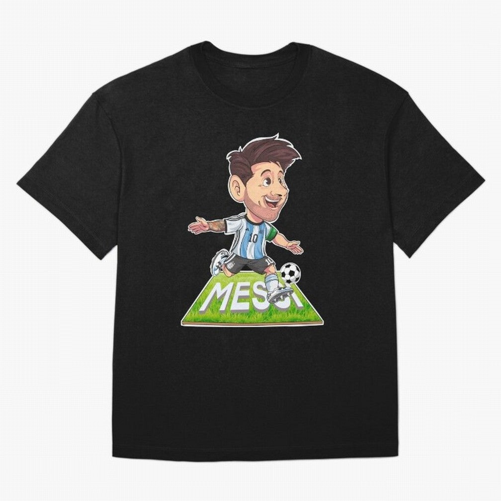 Lionel MESSI Oversized T-Shirt Honor Global Football Passion for FIFA World Cup 2026 USA Canada Mexico, Built around Cristiano Ronaldo, France, Tournament Hype, Historic Matchups, Family Viewing Parties and Global Sports Pride; Ideal for Passionate