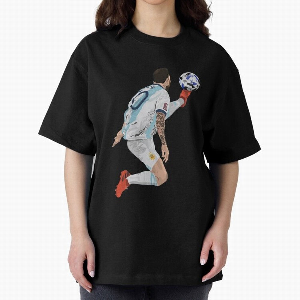 Messi - Lionel Messi Ball Classic T-Shirt Turn Up for FIFA World Cup 2026 Spirit, Celebrating Brazil, Portugal and Argentina, Neymar, Goal Celebration Energy, Supporter Heritage, Football Icons and Worldwide Tournament Joy; Made for Collectors Who