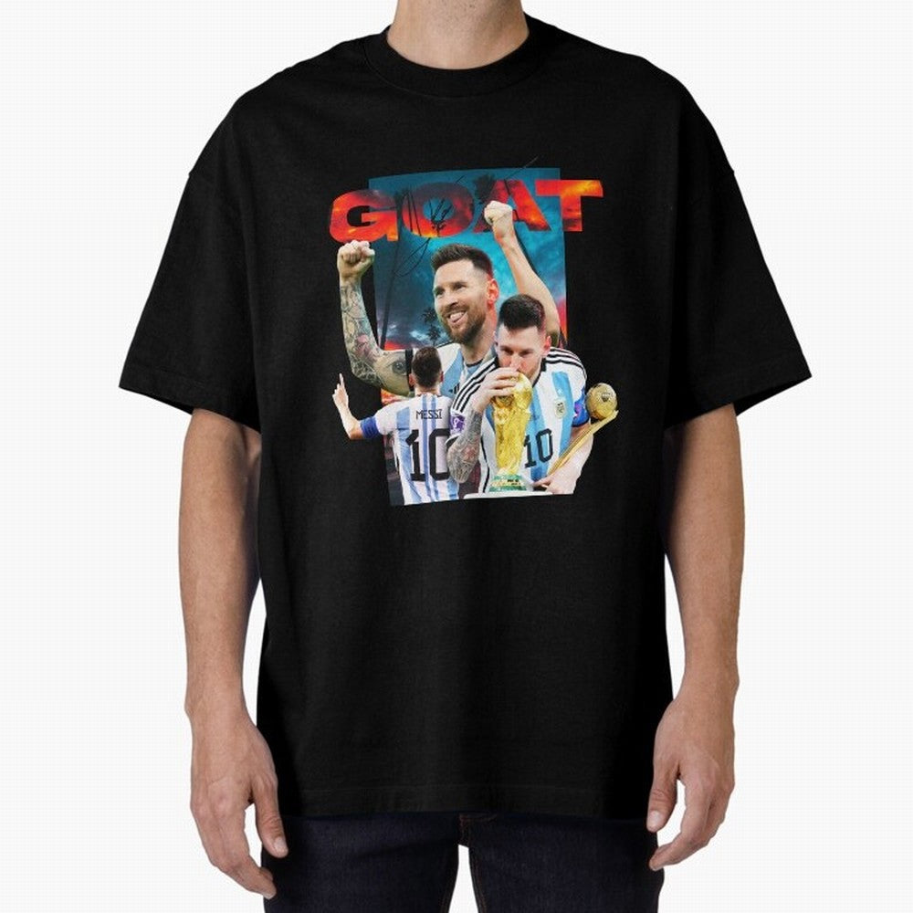 Messi GOAT Classic T-Shirt Celebrate the Road through FIFA World Cup 2026 USA Canada Mexico for Fans of Messi and Cristiano Ronaldo and Germany, Bringing Match Day Excitement, Supporter Culture, Golden Goals and Global Football Passion; Ideal for