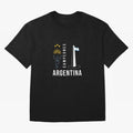 Argentina Campeon Essential T-Shirt Celebrate the Biggest Stage of Global Football Passion for FIFA World Cup 2026 Group Stage, Featuring Mbappe and Neymar, England, Soccer Culture, Superstar Moments, National Team Dreams and Competitive Fire;