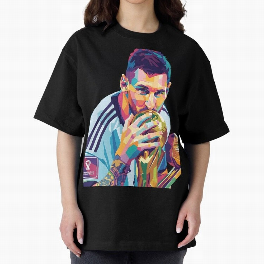 Messi Wpap Classic T-Shirt Share the Excitement of FIFA World Cup 2026 USA Canada Mexico Spirit, Featuring Argentina, Cristiano Ronaldo, Fan Favorite Moments, National Team Passion, Big Match Drama and Soccer History; Perfect for Fans, Collectors,