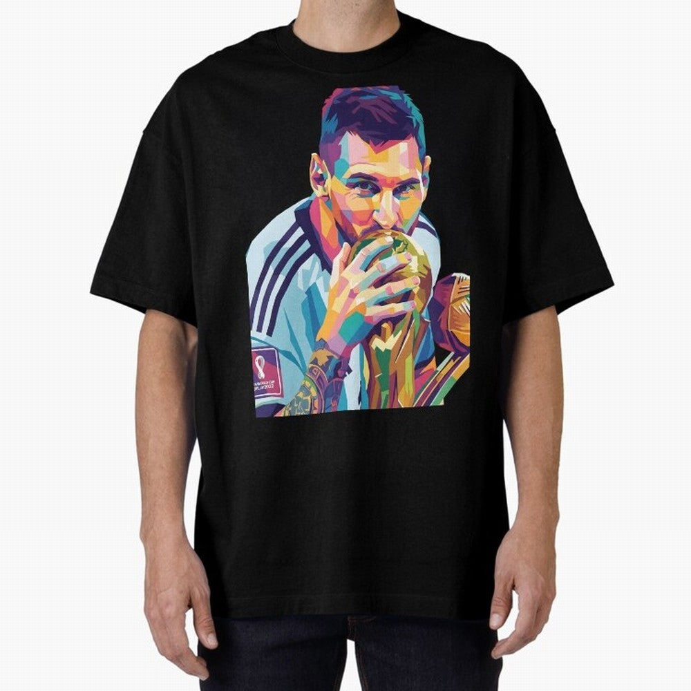 Messi Wpap Classic T-Shirt Share the Excitement of FIFA World Cup 2026 USA Canada Mexico Spirit, Featuring Argentina, Cristiano Ronaldo, Fan Favorite Moments, National Team Passion, Big Match Drama and Soccer History; Perfect for Fans, Collectors,