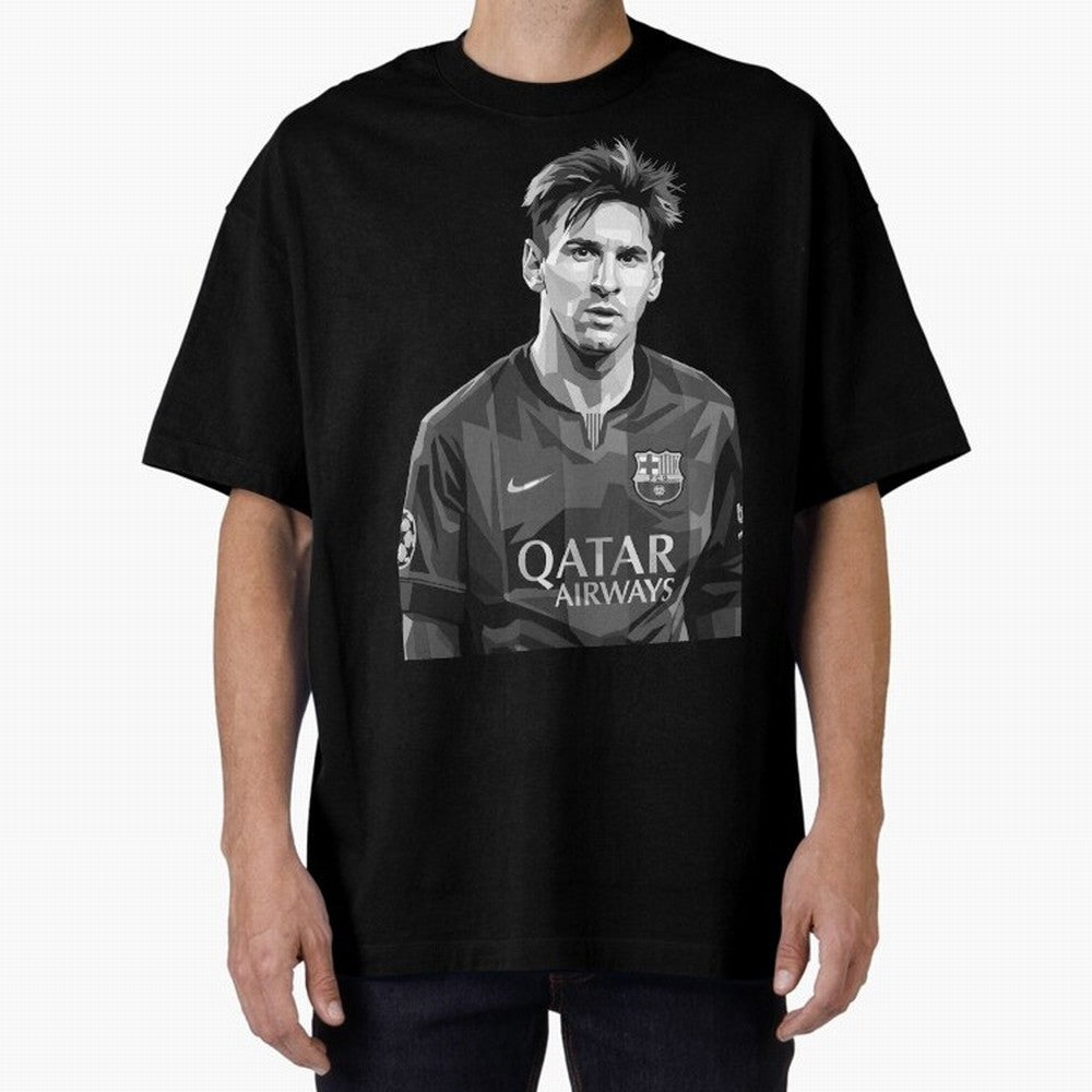 Messi grayscale Classic T-Shirt Wear the Spirit of Match Day Hype around FIFA World Cup 2026 USA Canada Mexico, Haaland, Portugal, Spain and Germany, Vintage Soccer Flavor, Modern Football Stars, National Flags and Final Night Emotion; Made for