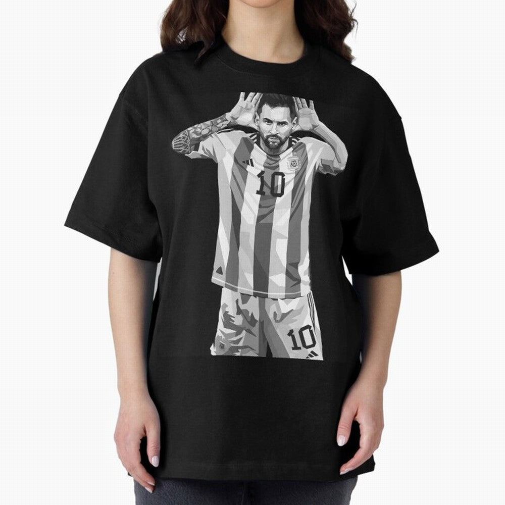 Messi grayscale Classic T-Shirt Support Your Favorite Stars during FIFA World Cup 2026 Spirit, Featuring Portugal, Messi, CR7 and Mbappe, Classic Soccer Heritage, Championship Pressure, Fan Loyalty and International Pride; Perfect for People Who