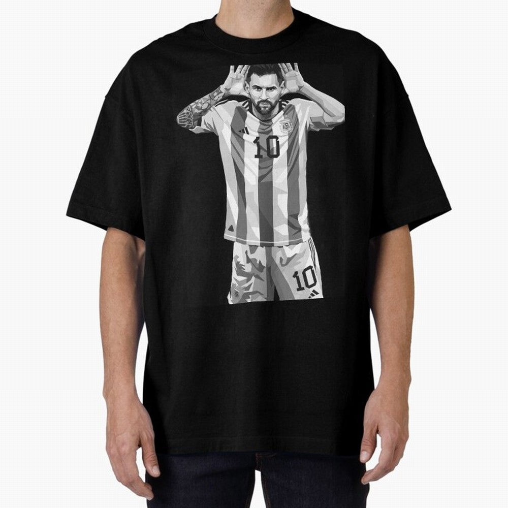 Messi grayscale Classic T-Shirt Support Your Favorite Stars during FIFA World Cup 2026 Spirit, Featuring Portugal, Messi, CR7 and Mbappe, Classic Soccer Heritage, Championship Pressure, Fan Loyalty and International Pride; Perfect for People Who