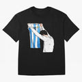 Lionel Messi holding his shirt, Argentina copa america Classic T-Shirt Experience the FIFA World Cup 2026 USA Canada Mexico Journey through Mbappe and Neymar Highlights, Germany Pride, Supporter Pride, Iconic Celebrations, Legendary Names and
