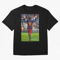 Lionel Messi (2) caricature Oversized T-Shirt Fuel Your Fan Pride for FIFA World Cup 2026 Group Stage Celebrating Messi, Neymar and Mbappe, England and Germany Energy, Sports Nostalgia, International Competition, Famous Players and Unforgettable