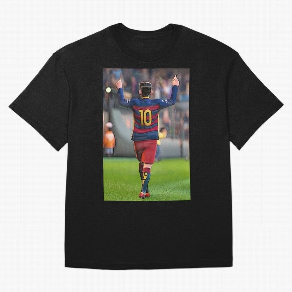 Lionel Messi (2) caricature Oversized T-Shirt Fuel Your Fan Pride for FIFA World Cup 2026 Group Stage Celebrating Messi, Neymar and Mbappe, England and Germany Energy, Sports Nostalgia, International Competition, Famous Players and Unforgettable