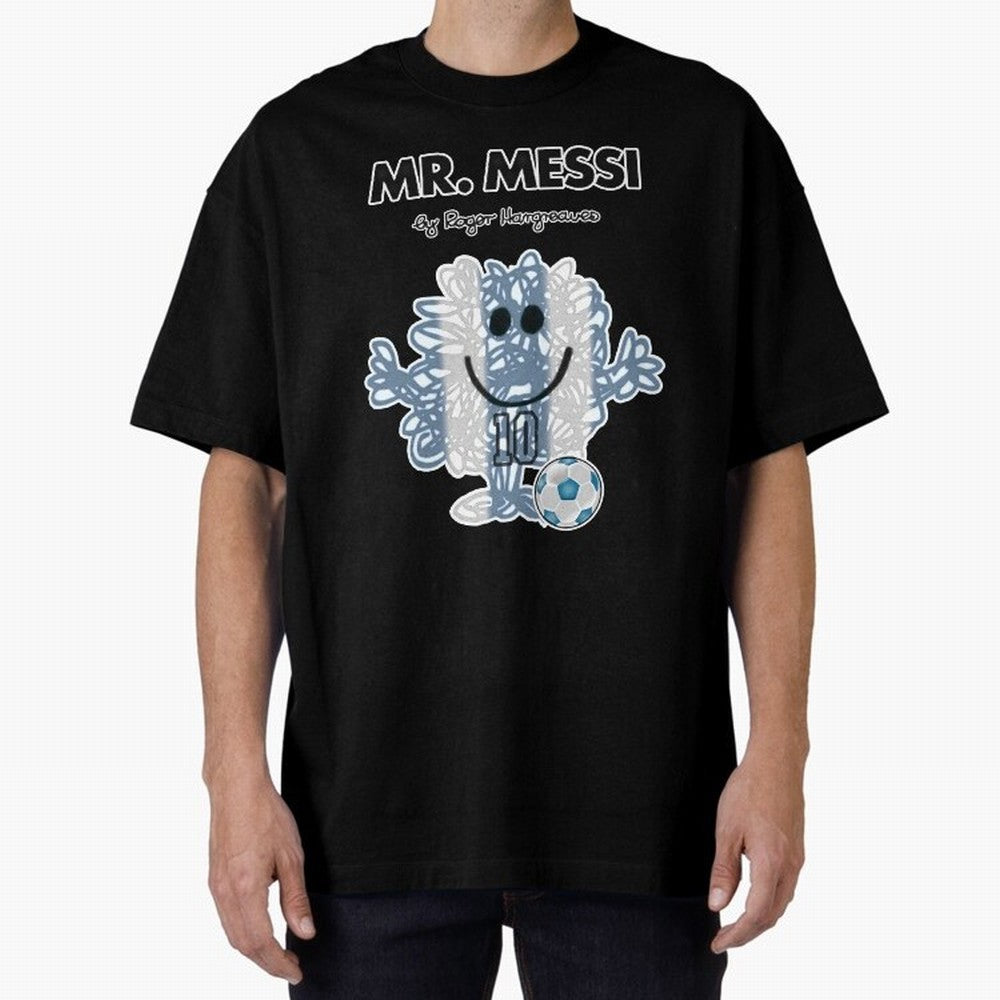 Mr Messi Parody Classic T-Shirt Bring Stadium Energy to FIFA World Cup 2026 with Haaland, Portugal, Spain and Germany Energy, Goal Celebration Energy, Supporter Heritage, Football Icons and Worldwide Tournament Joy; Great for Watch Parties, Sports