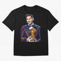 Messi Wpap Oversized T-Shirt Carry the Colors and Pride of FIFA World Cup 2026 USA Canada Mexico for Fans of Neymar, Haaland and Cristiano Ronaldo and England, Bringing Goal Celebration Energy, Supporter Heritage, Football Icons and Worldwide
