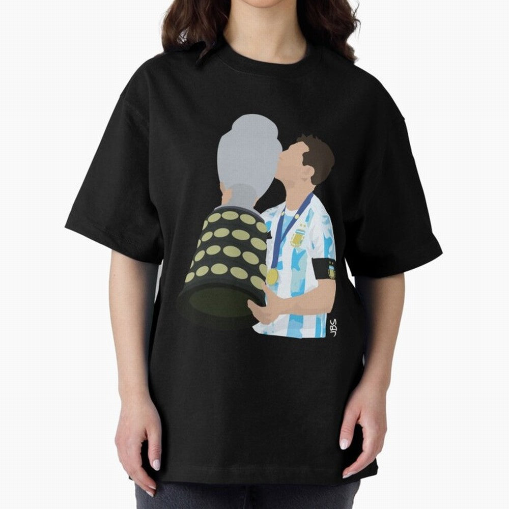 Lionel Messi Champion of America Classic T-Shirt Upgrade Match Day Hype around FIFA World Cup 2026 Group Stage, Haaland, Argentina and Brazil, Game Day Rituals, Football Legends, Country Pride and the Road to the Final; Made for Collectors Who