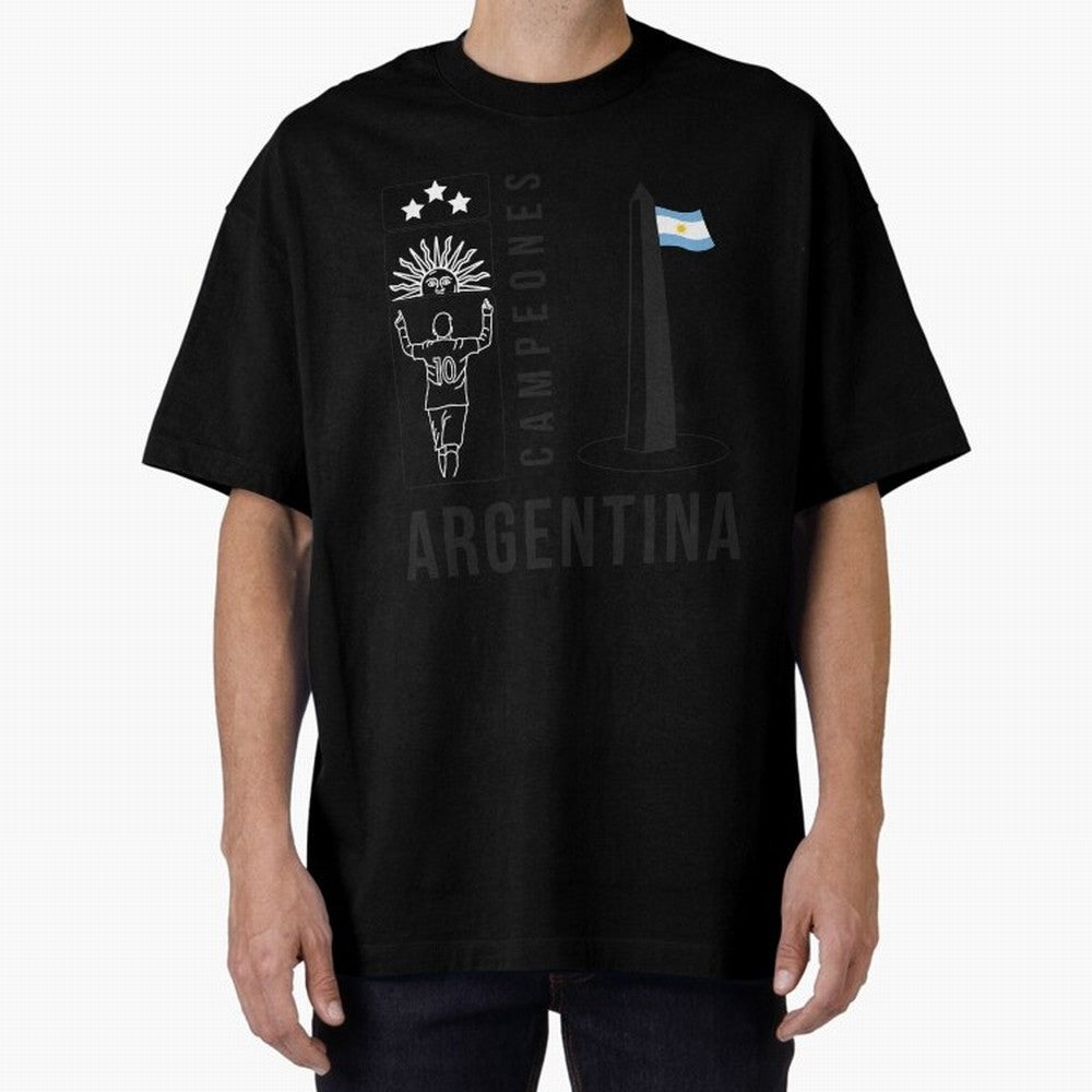 Argentina Campeon Classic T-Shirt Bring Supporter Culture to FIFA World Cup 2026 USA Canada Mexico Capturing CR7, Portugal, Spain and Germany Energy, Worldwide Fan Energy, Dramatic Goals, Stadium Lights and Championship Celebrations; Perfect for