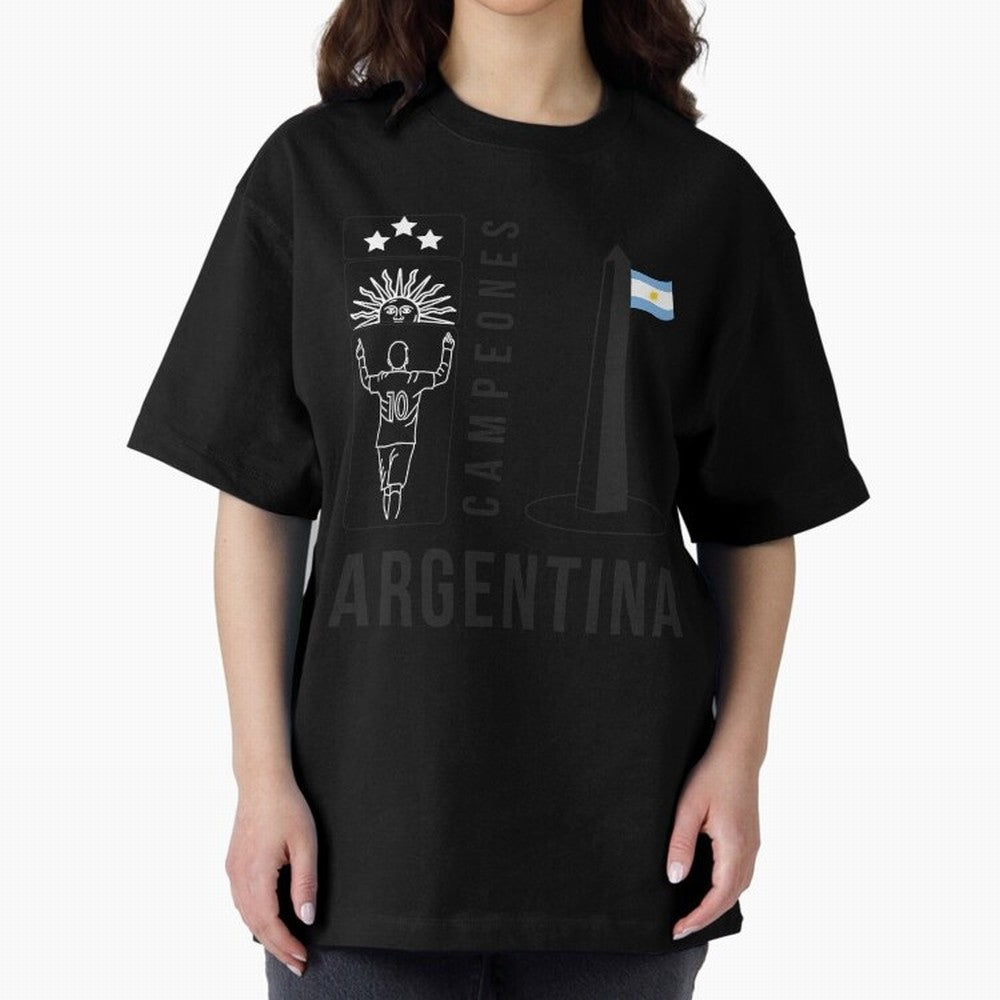 Argentina Campeon Classic T-Shirt Bring Supporter Culture to FIFA World Cup 2026 USA Canada Mexico Capturing CR7, Portugal, Spain and Germany Energy, Worldwide Fan Energy, Dramatic Goals, Stadium Lights and Championship Celebrations; Perfect for