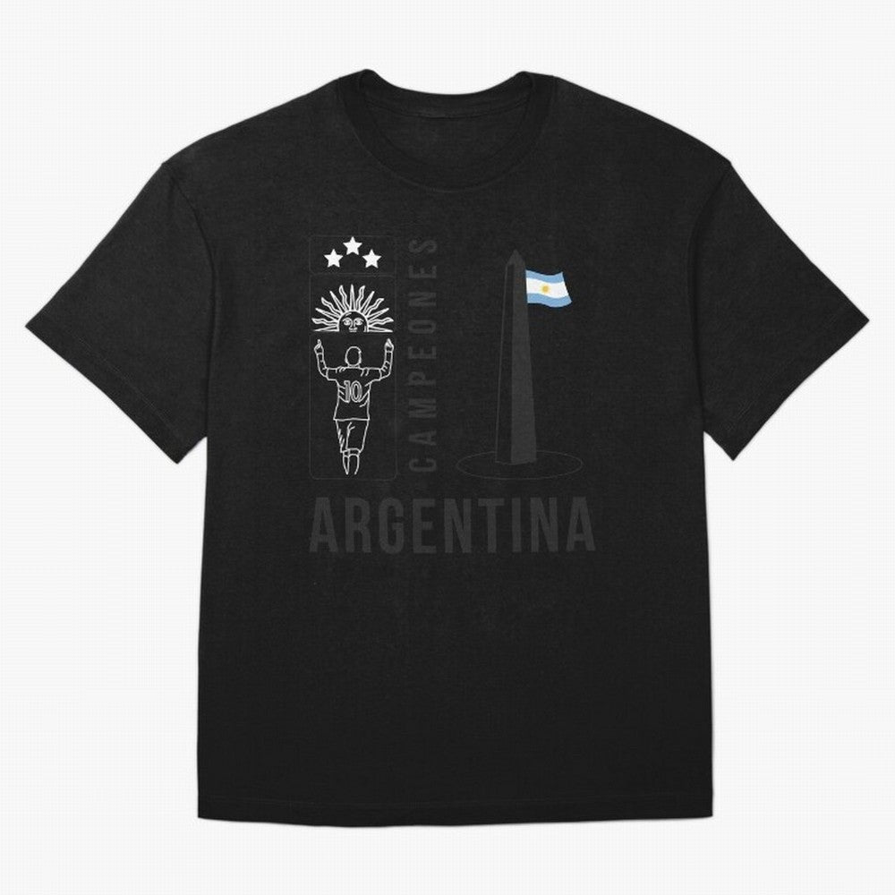 Argentina Campeon Classic T-Shirt Bring Supporter Culture to FIFA World Cup 2026 USA Canada Mexico Capturing CR7, Portugal, Spain and Germany Energy, Worldwide Fan Energy, Dramatic Goals, Stadium Lights and Championship Celebrations; Perfect for