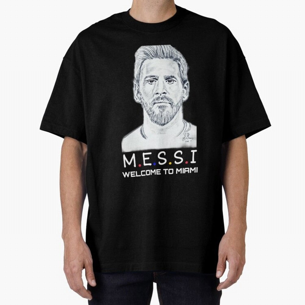 Lionel Messi, welcome to Miami Essential T-Shirt Showcase FIFA World Cup 2026 Group Stage for Fans of Mbappe and Neymar and Brazil, Bringing Football History, Final Match Energy, Crowd Noise and Once in a Lifetime Moments; Made for Die Hard