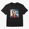 Messi Photo Realistic Paint Art Classic T-Shirt Make Every Match About FIFA World Cup 2026 USA Canada Mexico Made for Mbappe and Neymar, England and Germany Energy, Fan Favorite Moments, National Team Passion, Big Match Drama and Soccer History;