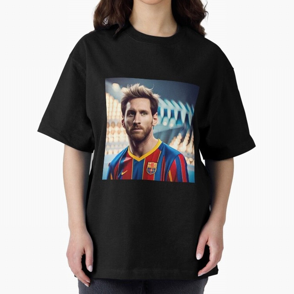 Messi Photo Realistic Paint Art Classic T-Shirt Make Every Match About FIFA World Cup 2026 USA Canada Mexico Made for Mbappe and Neymar, England and Germany Energy, Fan Favorite Moments, National Team Passion, Big Match Drama and Soccer History;
