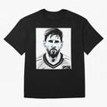 Lionel Messi Oversized T-Shirt Showcase Match Day Hype around FIFA World Cup 2026, Mbappe, England and Germany, Game Day Rituals, Football Legends, Country Pride and the Road to the Final; Ideal for Football Dads, Football Moms, Friends, Collectors