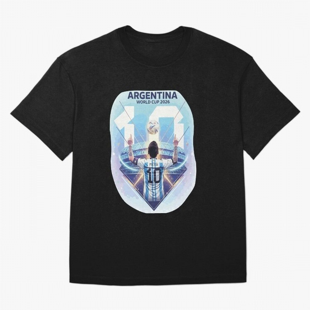 Messi 10 cup 2026 Classic T-Shirt Turn Up for FIFA World Cup 2026 USA Canada Mexico with Messi, Neymar and Mbappe, Argentina and Brazil Energy, Classic Soccer Heritage, Championship Pressure, Fan Loyalty and International Pride; Made for Collectors