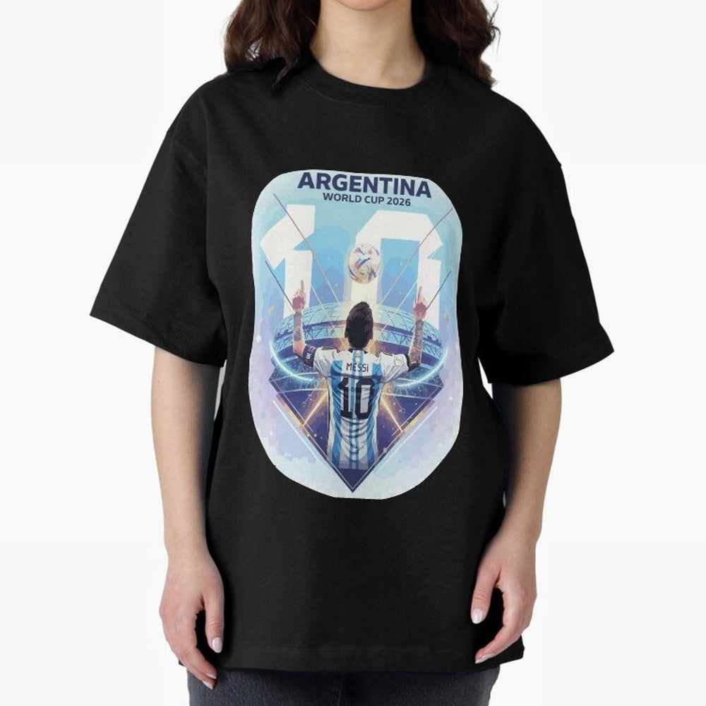 Messi 10 cup 2026 Classic T-Shirt Turn Up for FIFA World Cup 2026 USA Canada Mexico with Messi, Neymar and Mbappe, Argentina and Brazil Energy, Classic Soccer Heritage, Championship Pressure, Fan Loyalty and International Pride; Made for Collectors