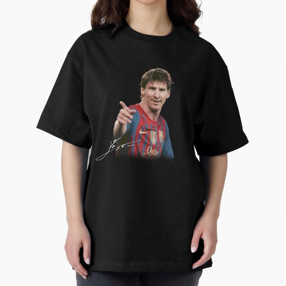Messi T-Shirt ¡ª ¡°Young Messi¡± Graphic Tee Classic T-Shirt Elevate Match Day Hype around FIFA World Cup 2026 Group Stage, CR7 and Messi, Argentina, France and Brazil, Sports Nostalgia, International Competition, Famous Players and Unforgettable