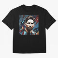 Lionel Messi art Classic T-Shirt Bring Trophy Dreams to the FIFA World Cup 2026 Journey through Messi Highlights, England, France and Netherlands Pride, Vintage Soccer Flavor, Modern Football Stars, National Flags and Final Night Emotion; Great for