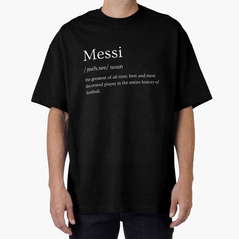 Definition of Messi Classic T-Shirt Wear the Spirit of Match Day Hype around FIFA World Cup 2026, Cristiano Ronaldo, Haaland and CR7, England, Fan Favorite Moments, National Team Passion, Big Match Drama and Soccer History; Ideal for Fans Who