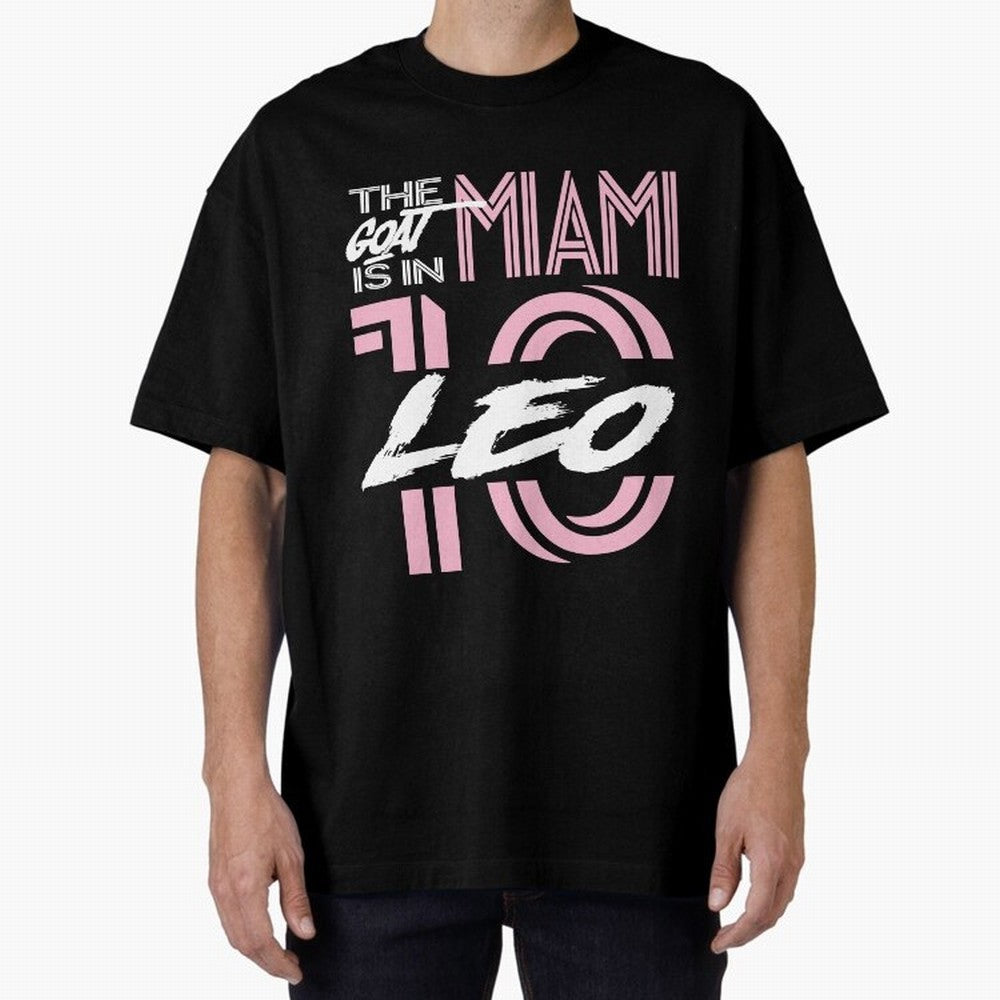 Leo the Goat Is In Miami Classic T-Shirt Showcase FIFA World Cup 2026 Spirit, Driven by Argentina and Brazil, Neymar, Haaland and Cristiano Ronaldo, Sports Nostalgia, International Competition, Famous Players and Unforgettable Victories; Made for