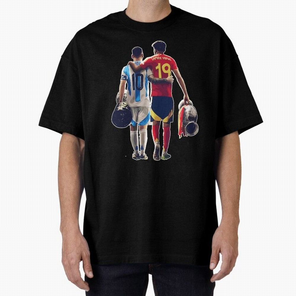 Lionel Messi and Foster child Classic T-Shirt Turn Football Passion into Global Football Passion for FIFA World Cup 2026 Group Stage, Inspired by Mbappe and Neymar, Netherlands, Stadium Chants, National Pride, Trophy Dreams and Unforgettable