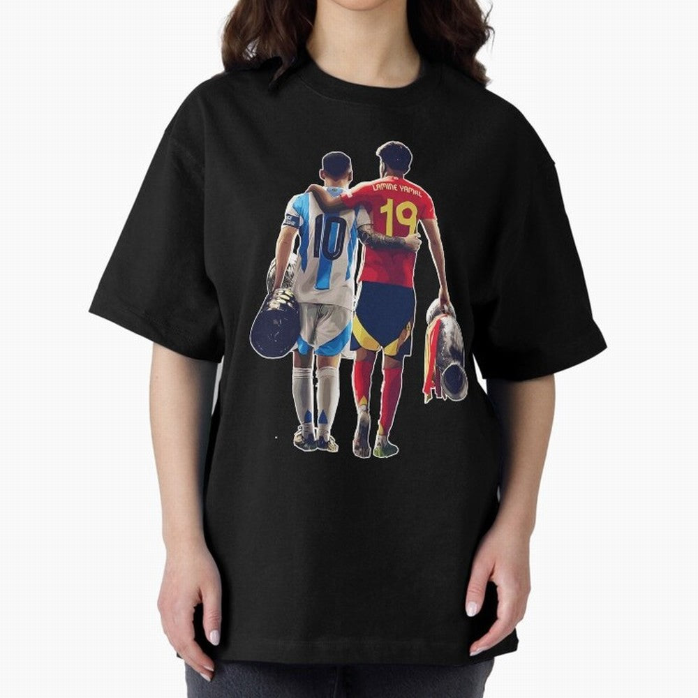 Lionel Messi and Foster child Classic T-Shirt Turn Football Passion into Global Football Passion for FIFA World Cup 2026 Group Stage, Inspired by Mbappe and Neymar, Netherlands, Stadium Chants, National Pride, Trophy Dreams and Unforgettable