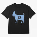 Goat 10 Argentina Essential T-Shirt Honor Football Greatness during FIFA World Cup 2026 Group Stage for Fans of Mbappe and Neymar and Germany, Bringing Stadium Chants, National Pride, Trophy Dreams and Unforgettable Football Memories; Perfect for