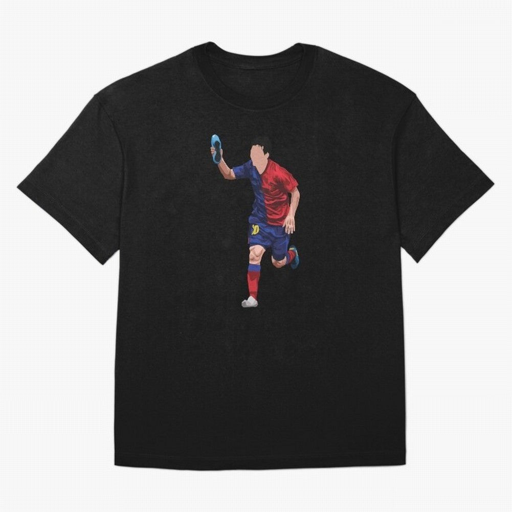 Messi Goal UCL Final 2009 Classic T-Shirt Show Your Love for FIFA World Cup 2026 USA Canada Mexico Highlighting CR7 and Messi, Argentina and Brazil Energy, Football Festival Excitement, Trophy Ambitions, Country Rivalries and Star Player Buzz;