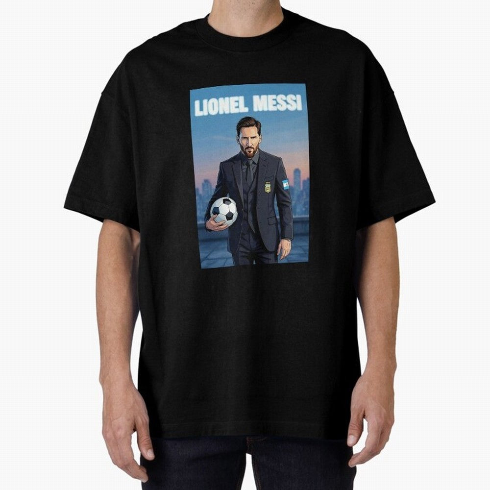 Lionel Messi Classic T-Shirt Feel FIFA World Cup 2026 Group Stage for Fans of Cristiano Ronaldo, Haaland and CR7 and Argentina and Brazil, Bringing Stadium Chants, National Pride, Trophy Dreams and Unforgettable Football Memories; Perfect for
