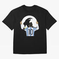 Lionel Messi Goat Oversized T-Shirt Celebrate the Next Chapter of FIFA World Cup 2026 USA Canada Mexico for Fans of Cristiano Ronaldo and England, France and Netherlands, Bringing Champion Mindset, Group Stage Buzz, Knockout Tension and Passionate