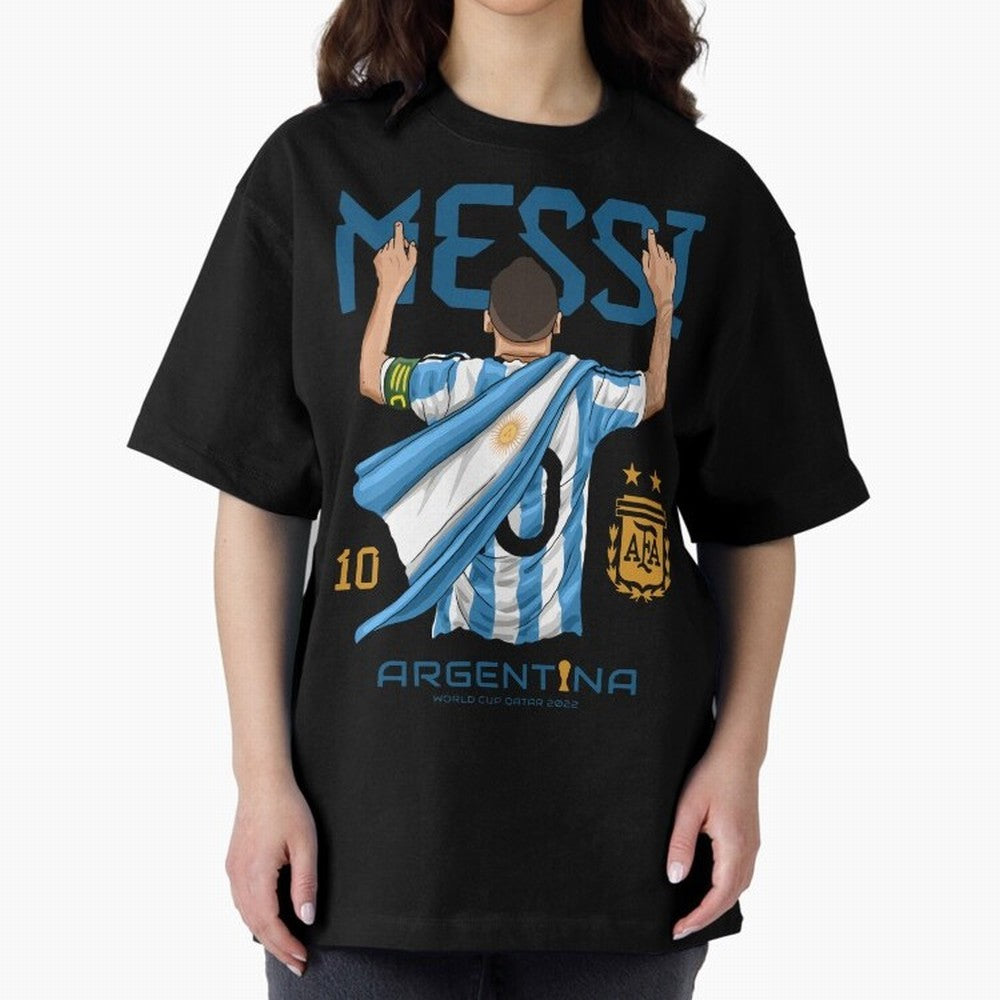 Argentina World Champs Messi Number Classic T-Shirt Honor the Beautiful Game during Global Football Passion for FIFA World Cup 2026, Inspired by Haaland and Mbappe, Portugal, Worldwide Fan Energy, Dramatic Goals, Stadium Lights and Championship
