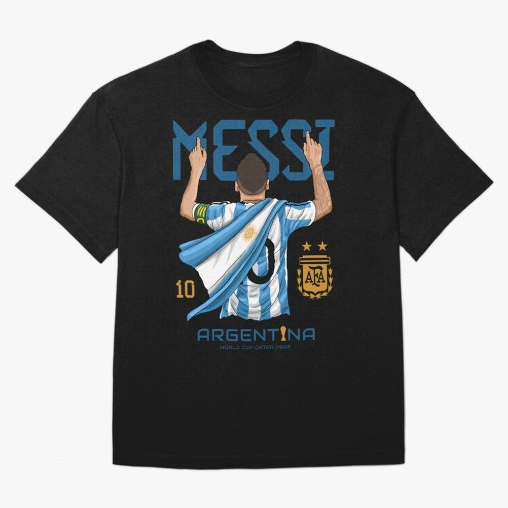 Argentina World Champs Messi Number Classic T-Shirt Honor the Beautiful Game during Global Football Passion for FIFA World Cup 2026, Inspired by Haaland and Mbappe, Portugal, Worldwide Fan Energy, Dramatic Goals, Stadium Lights and Championship