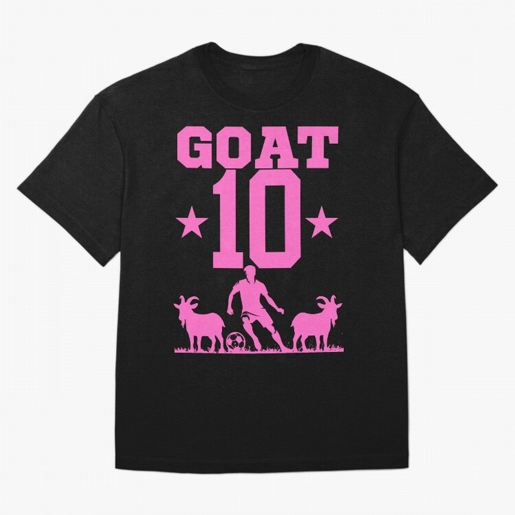 The Goat 10 Miami Champion Classic T-Shirt Cheer through Every Moment of FIFA World Cup 2026 USA Canada Mexico for Fans of Cristiano Ronaldo, Haaland and CR7 and Portugal, Spain and Germany, Bringing Sports Nostalgia, International Competition,