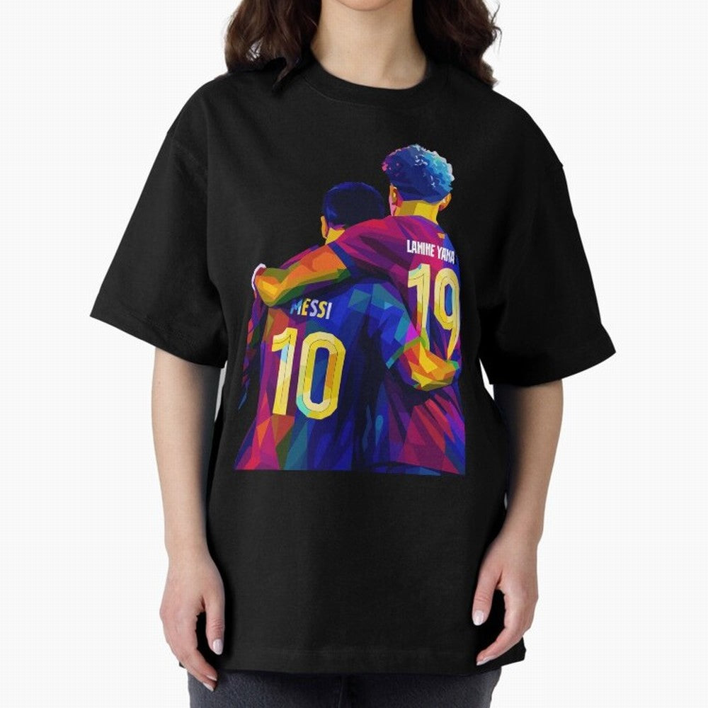 Lionel Messi and Foster child Wpap Art Classic T-Shirt Represent the Passion of FIFA World Cup 2026 Group Stage with CR7 and Messi, Brazil, Portugal and Argentina Energy, Global Supporter Spirit, Legendary Goals, National Colors and Tournament