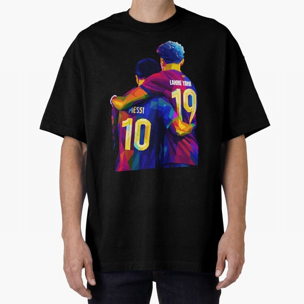 Lionel Messi and Foster child Wpap Art Classic T-Shirt Represent the Passion of FIFA World Cup 2026 Group Stage with CR7 and Messi, Brazil, Portugal and Argentina Energy, Global Supporter Spirit, Legendary Goals, National Colors and Tournament