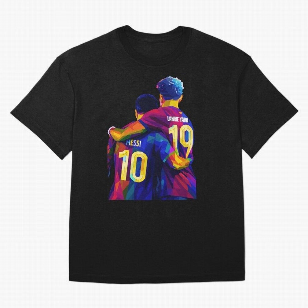 Lionel Messi and Foster child Wpap Art Classic T-Shirt Represent the Passion of FIFA World Cup 2026 Group Stage with CR7 and Messi, Brazil, Portugal and Argentina Energy, Global Supporter Spirit, Legendary Goals, National Colors and Tournament