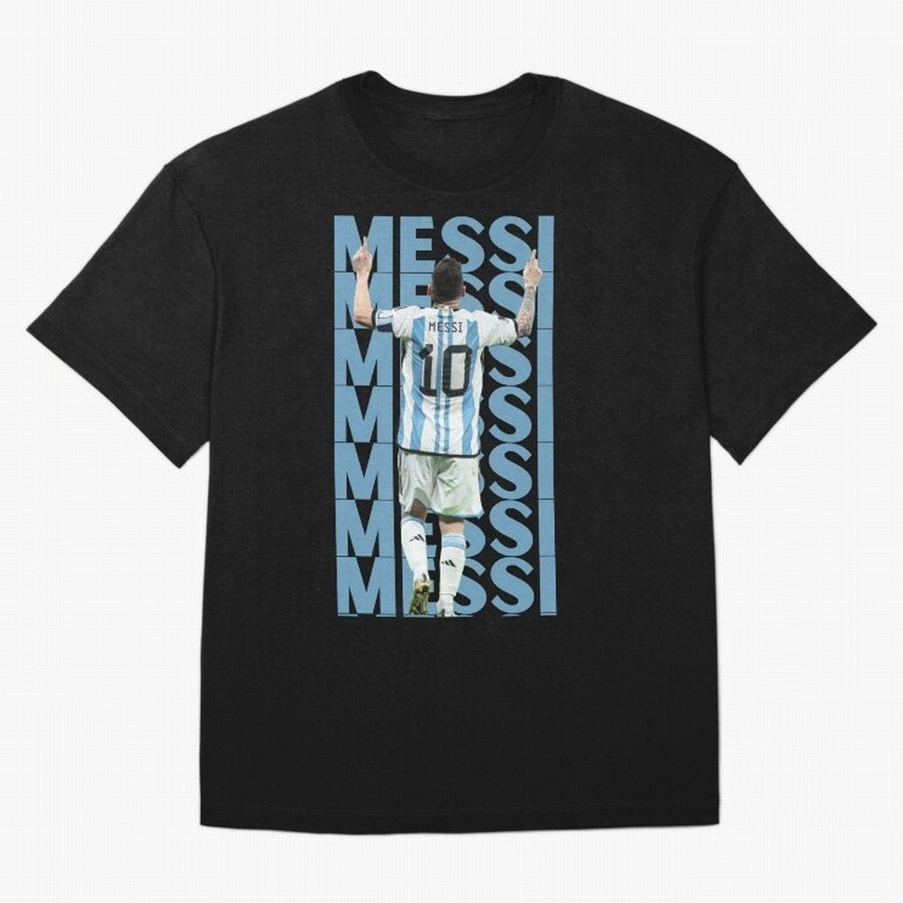 Lionel Messi | 10 | Argentina | Barcelona | Goat Oversized T-Shirt Fuel Your Fan Pride for FIFA World Cup 2026 Group Stage for Fans of Neymar, Haaland and Cristiano Ronaldo and Argentina, France and Brazil, Bringing Match Day Excitement, Supporter