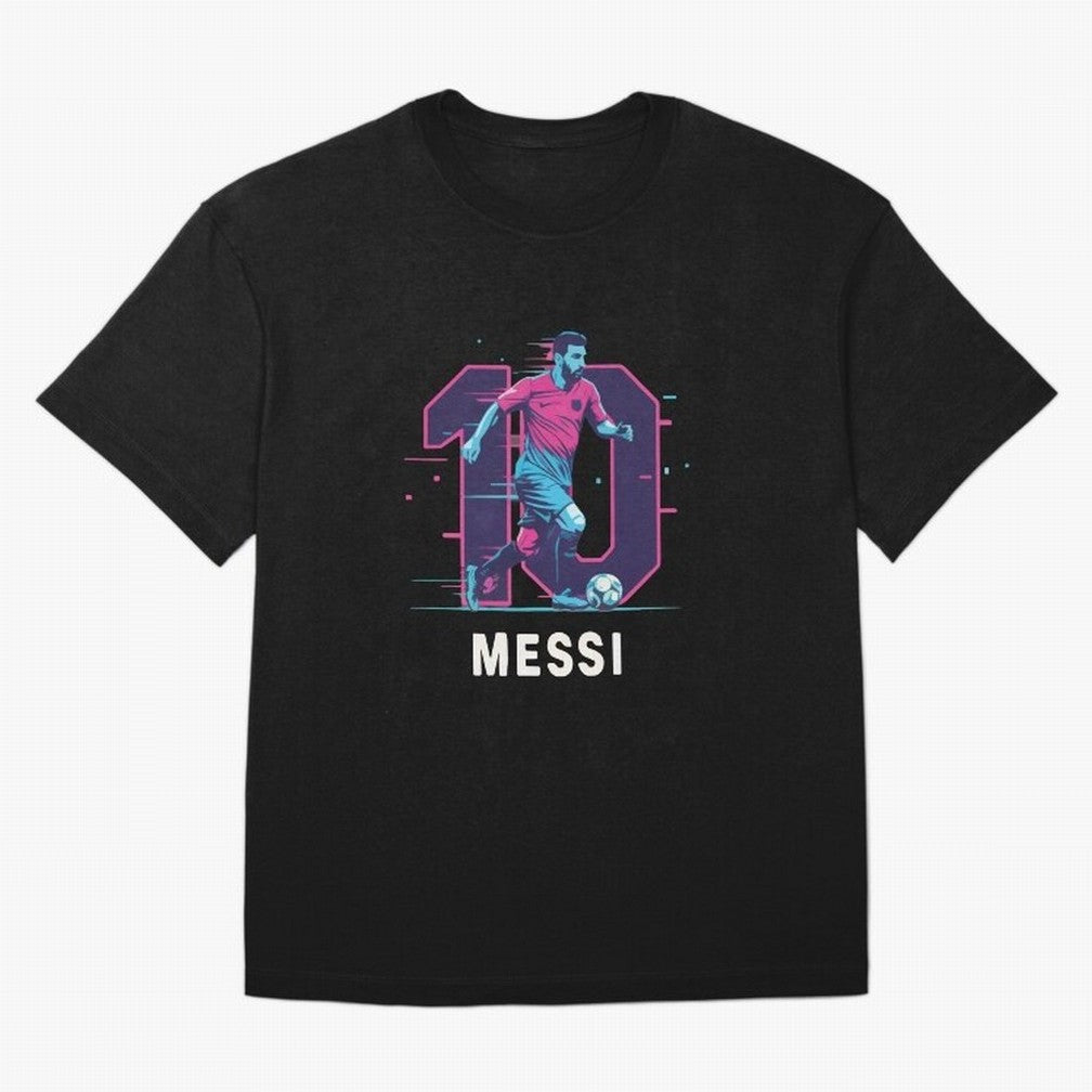 Messi 10 GOAT Oversized T-Shirt Mark Match Day Hype around FIFA World Cup 2026 Group Stage, Neymar, Netherlands, Championship Spirit, Famous Goals, Roaring Crowds and International Football Unity; Great for Supporters Who Love Legendary Players,