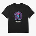 Messi 10 GOAT Oversized T-Shirt Mark Match Day Hype around FIFA World Cup 2026 Group Stage, Neymar, Netherlands, Championship Spirit, Famous Goals, Roaring Crowds and International Football Unity; Great for Supporters Who Love Legendary Players,