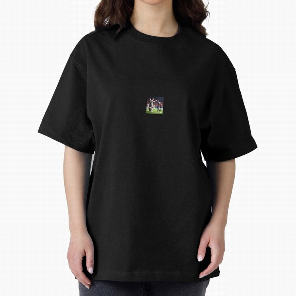 Messi and Ronaldo clap hands on the field, respect for GOATS Classic T-Shirt Stand Out with Spirit from the FIFA World Cup 2026 USA Canada Mexico Journey through CR7 Highlights, Brazil, Portugal and Argentina Pride, Supporter Pride, Iconic